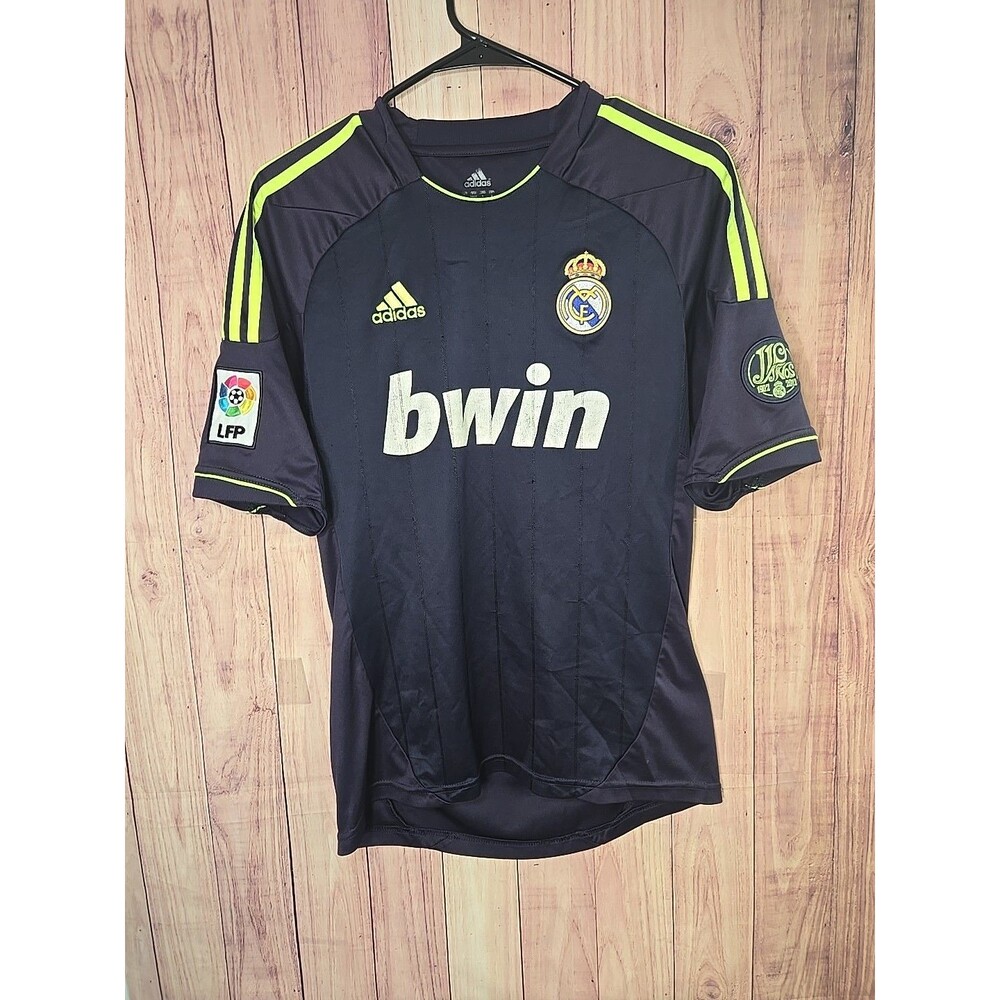 REAL MADRID 2012 2013 AWAY FOOTBALL SHIRT SOCCER JERSEY ADIDAS X21992 sz S MEN